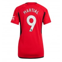 Manchester United Anthony Martial #9 Hemmatröja Kvinnor 2023-24 Korta ärmar